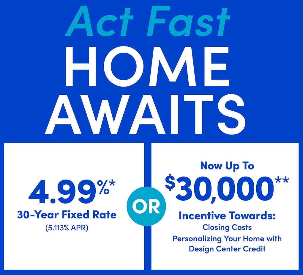 Act Fast – HOME AWAITS